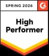 G2 High Performer, Spring 2026