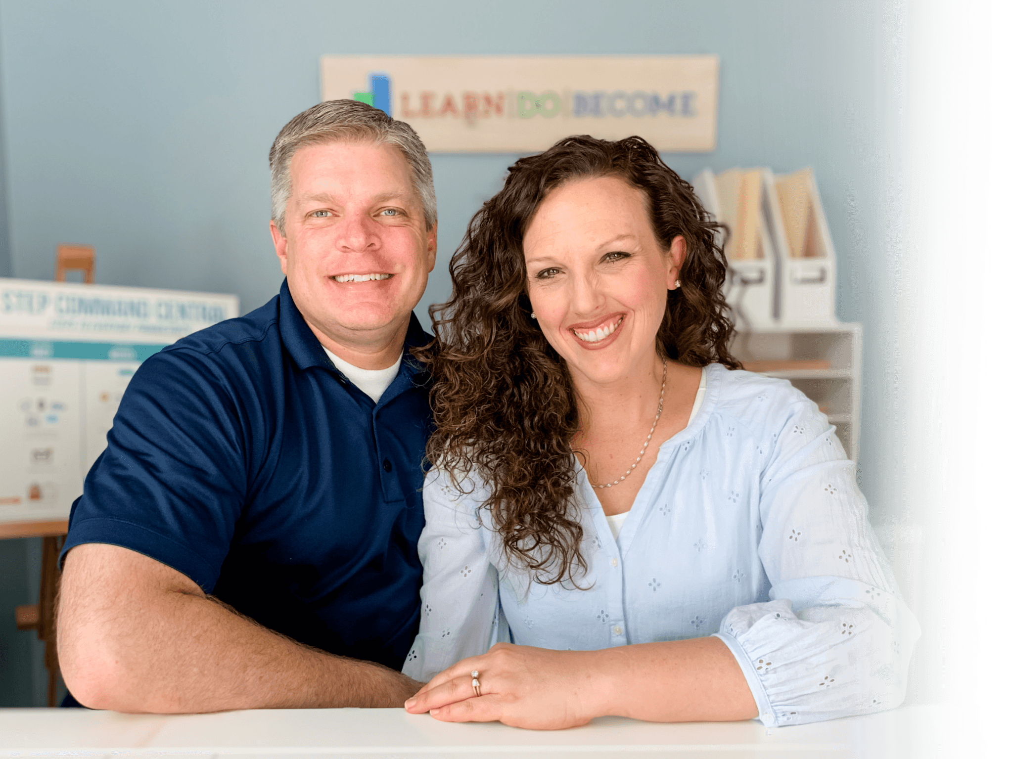 April & Eric Perry, founders of LearnDoBecome