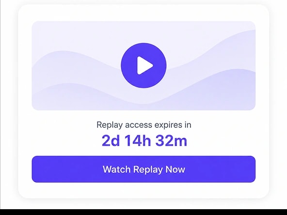 Expiring Replay Pages
