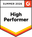 G2 High Performer, Summer 2026