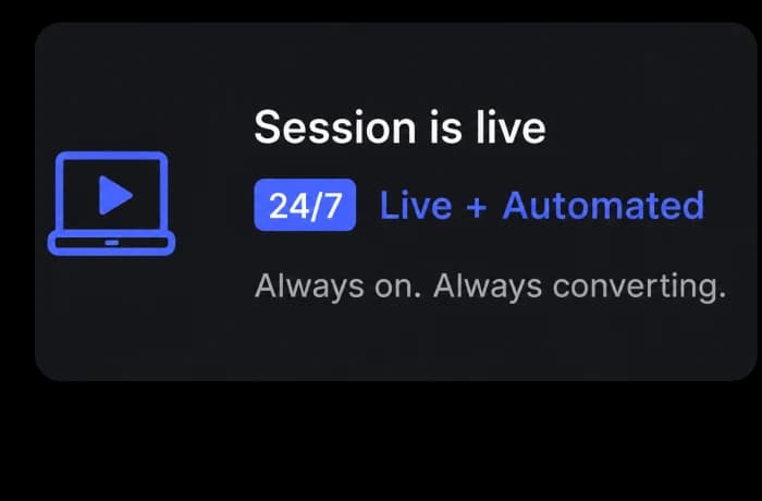 Live, automated, evergreen webinars