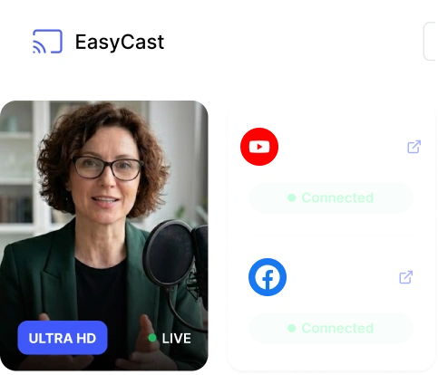 EasyCast multistreaming