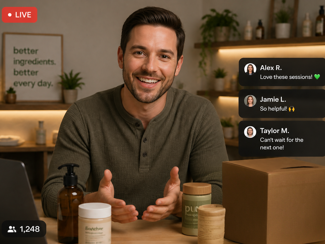 Subscription and CPG recurring community webinar session in EasyWebinar